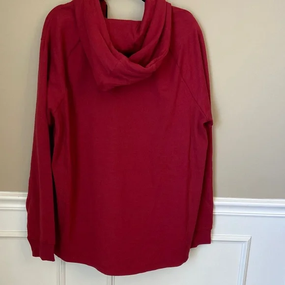 NWT Men’s Urban Outfitters Deep Red Jacket with Hoodie- XL - - Picture 6 of 7